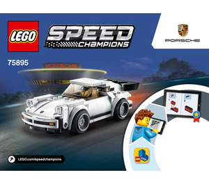 LEGO 1974 Porsche 911 Turbo 3.0 75895 Anweisungen