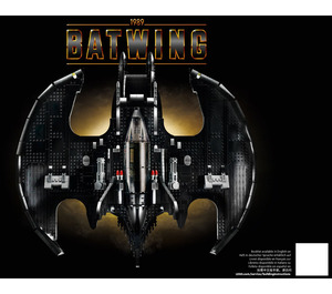 LEGO 1989 Batwing 76161 Instrucciones