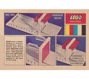 LEGO 2 Garage Porte Kits 065
