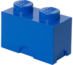 LEGO 2 stud Blau Storage Backstein (5004280)