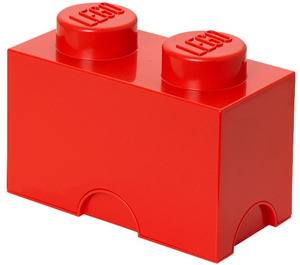 LEGO 2 stud Red Storage Brick (5004279)