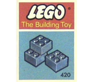 LEGO 2 x 2 Bricks (The Building Toy) 420-3