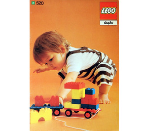 LEGO 2 x 2 Plates (cardboard box version) Set 520-2