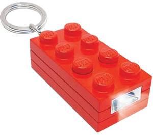 LEGO 2x4 Brique Clé Light (rouge) (5002471)