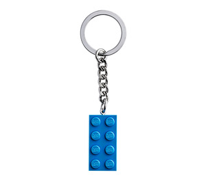 LEGO 2x4 Bright Blau Keyring (853993)