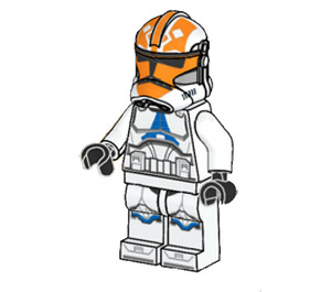 LEGO 332nd Clone Trooper with Helmet with Holes Minifigure