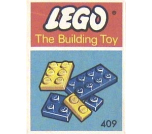 LEGO 38 Slimbricks Assorted Sizes (The Building Toy) Set 409