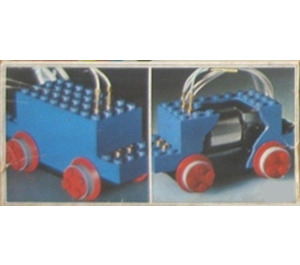 LEGO 4.5V Motor mit Räder (Klein Version) 100-1