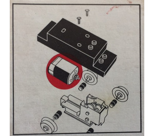 LEGO 4.5V Replacement Motor Set 104-1
