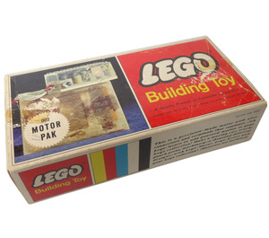 LEGO 4.5V Samsonite Gears Motor Set 002 Packaging