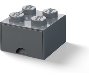 LEGO 4 Stud Dark Gray Storage Brick Drawer (5006328)