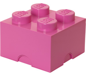 LEGO 4 stud Pink Storage Backstein (5004277)