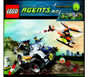 LEGO 4-Wheeling Pursuit 8969 Byggeinstruksjoner