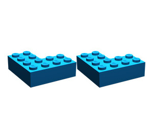LEGO 4 x 4 Corner Bricks Set 1216-2
