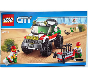 LEGO 4 x 4 Off Roader 60115 Ohjeet