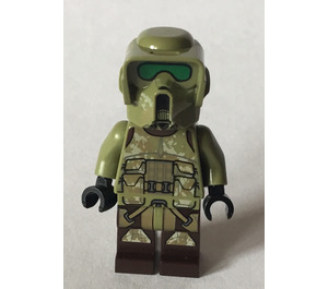 LEGO 41st Elite Corps Clone Trooper with Dark Brown Legs with Dark Tan Minifigure