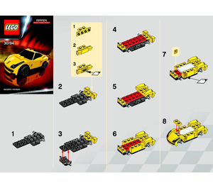 LEGO 458 Italia 30194 Instrukce