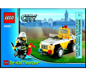 LEGO 4x4 Fire Truck Set 20002 Instructions