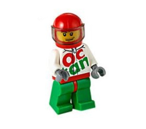 LEGO 4x4 Off Roader Sjåfør Minifigur