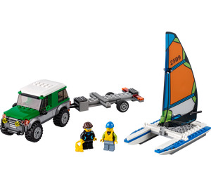 LEGO 4x4 with Catamaran 60149