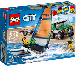 LEGO 4x4 met Catamaran 60149 Packaging