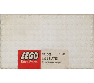 LEGO 5 - 10X20 Base plates - blanc 062
