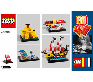 LEGO 60 Years of the Brick 40290 Anweisungen