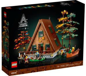 LEGO A-Frame Cabin Set 21338 Packaging