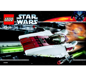 LEGO A-wing Fighter Set 6207 Instructions