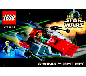 LEGO A-wing Fighter Set 7134 Instructions