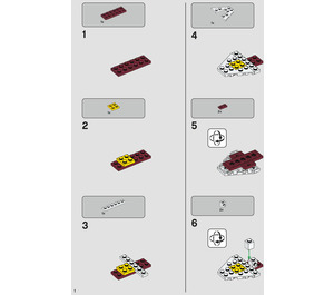 LEGO A-wing 912060 Instruktioner