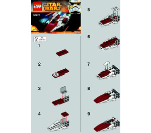 LEGO A-wing Starfighter Set 30272 Instructions