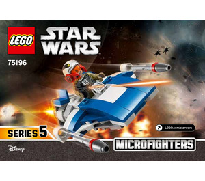 LEGO A-Wing vs. TIE Silencer Microfighters 75196 Anweisungen