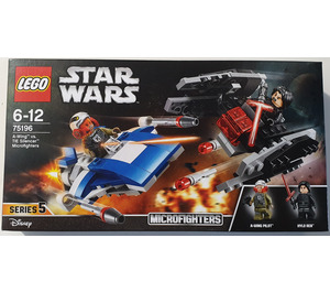 LEGO A-Wing vs. TIE Silencer Microfighters Set 75196 Packaging