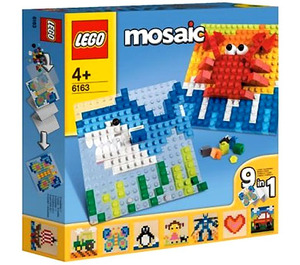 LEGO une World of Mosaic 6163 Packaging