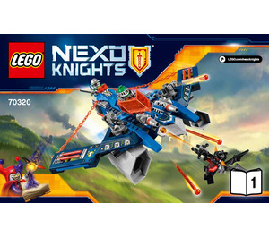 LEGO Aaron Fox's Aero-Striker V2 Set 70320 Instructions