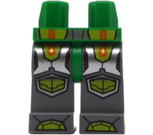 LEGO Aaron - No Clip auf Der Rücken (70325) Minifigure Hüften und Beine (3815 / 23775)