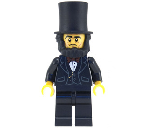 LEGO Abraham Lincoln minifiguur