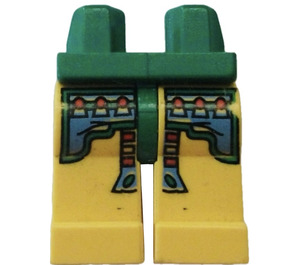LEGO Achu Minifigure Hüften und Beine (3815)