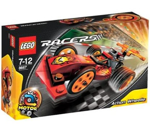 LEGO Action Wheeler Set 8667 Packaging