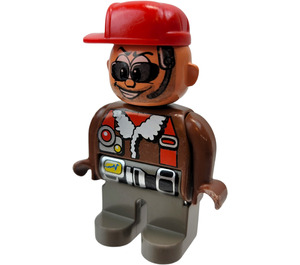 LEGO Action Wheeler mit Sunglasses Duplo Abbildung