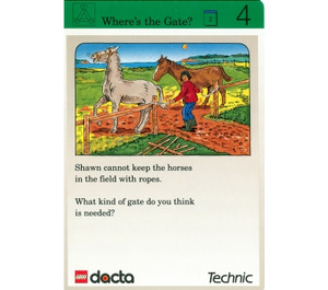 LEGO Activity Card Exploration 04 - Where's the Gate?