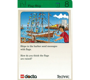 LEGO Activity Card Exploration 08 - Flagge Ship