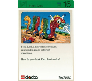 LEGO Activity Card Exploration 16 - Flexi Lexi
