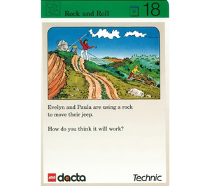 LEGO Activity Card Exploration 18 - Felsen und Roll