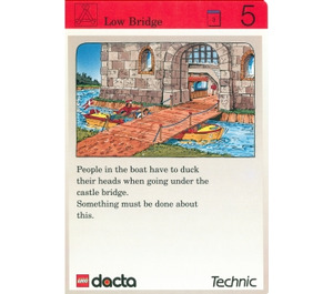 LEGO Activity Card Invention 05 - Low Bridge