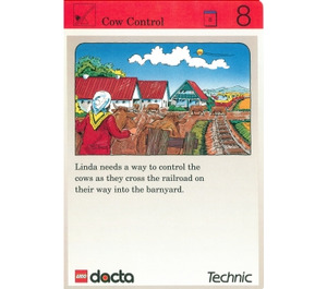 LEGO Activity Card Invention 08 - Cow Control