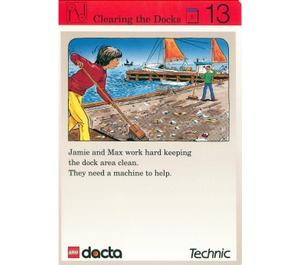 LEGO Activity Card Invention 13 - Clearing the Docks