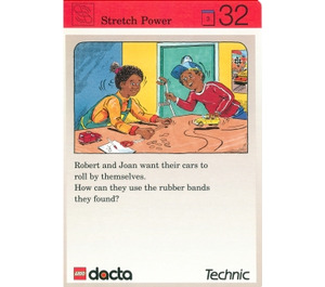 LEGO Activity Card Invention 32 - Stretch Power