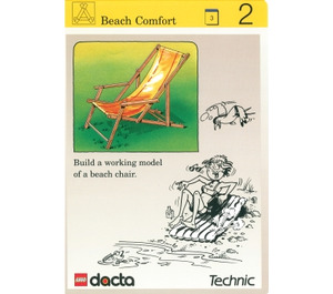 LEGO Activity Card Simulation 02 - Beach Comfort